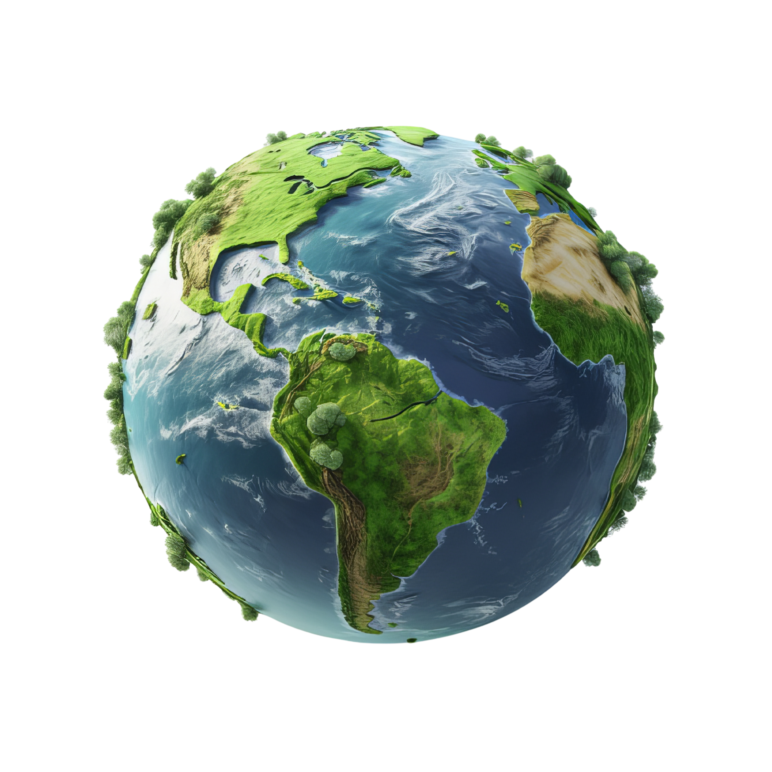 world globe Save the planet
